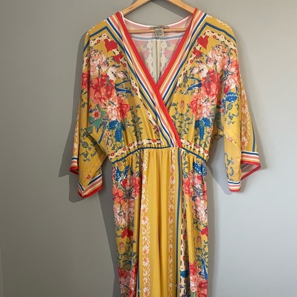 FLYING TOMATOES pant jumpsuit FLROAL size medium - Picture 1 of 7